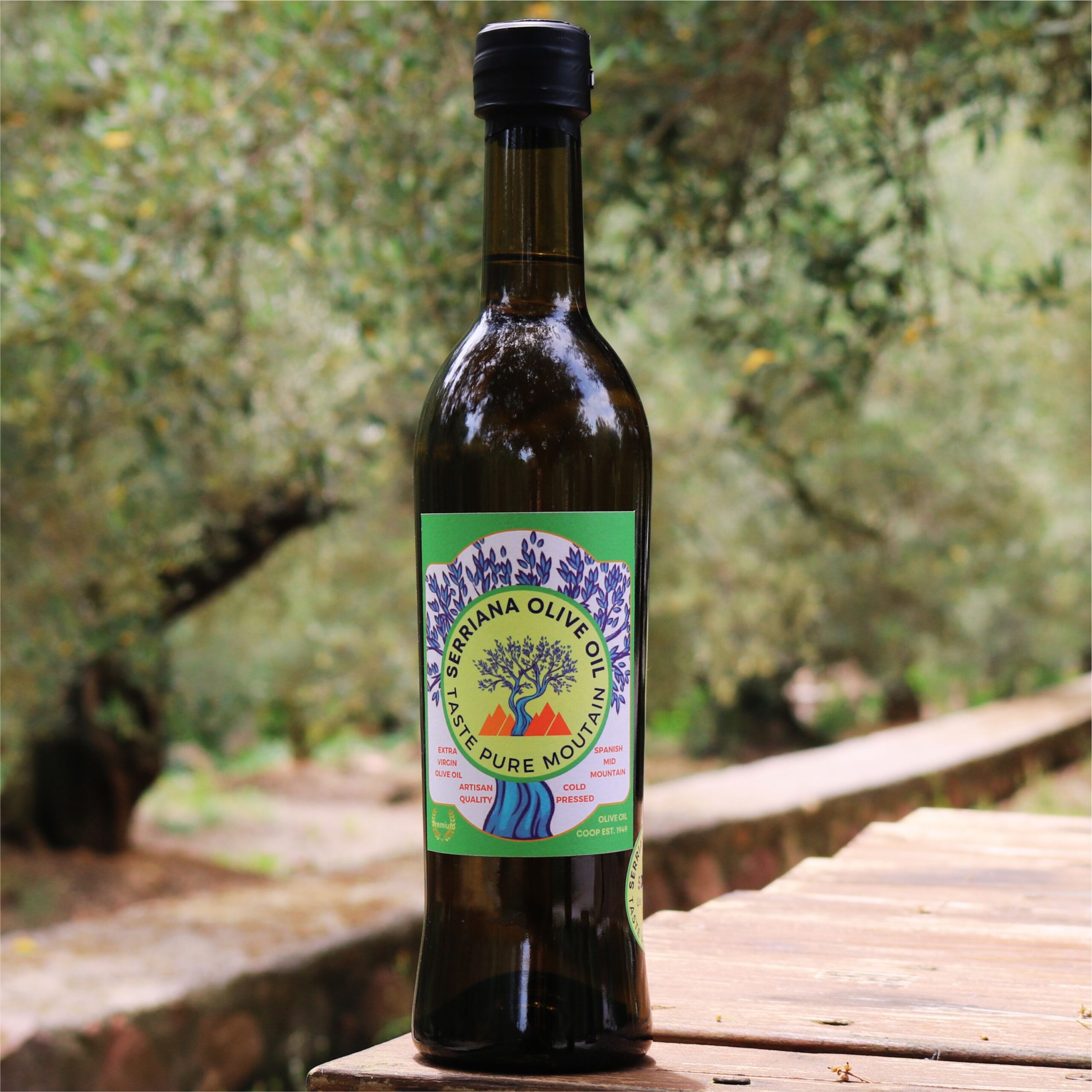 Serriana Olive Oil - 500ml glass bottle
