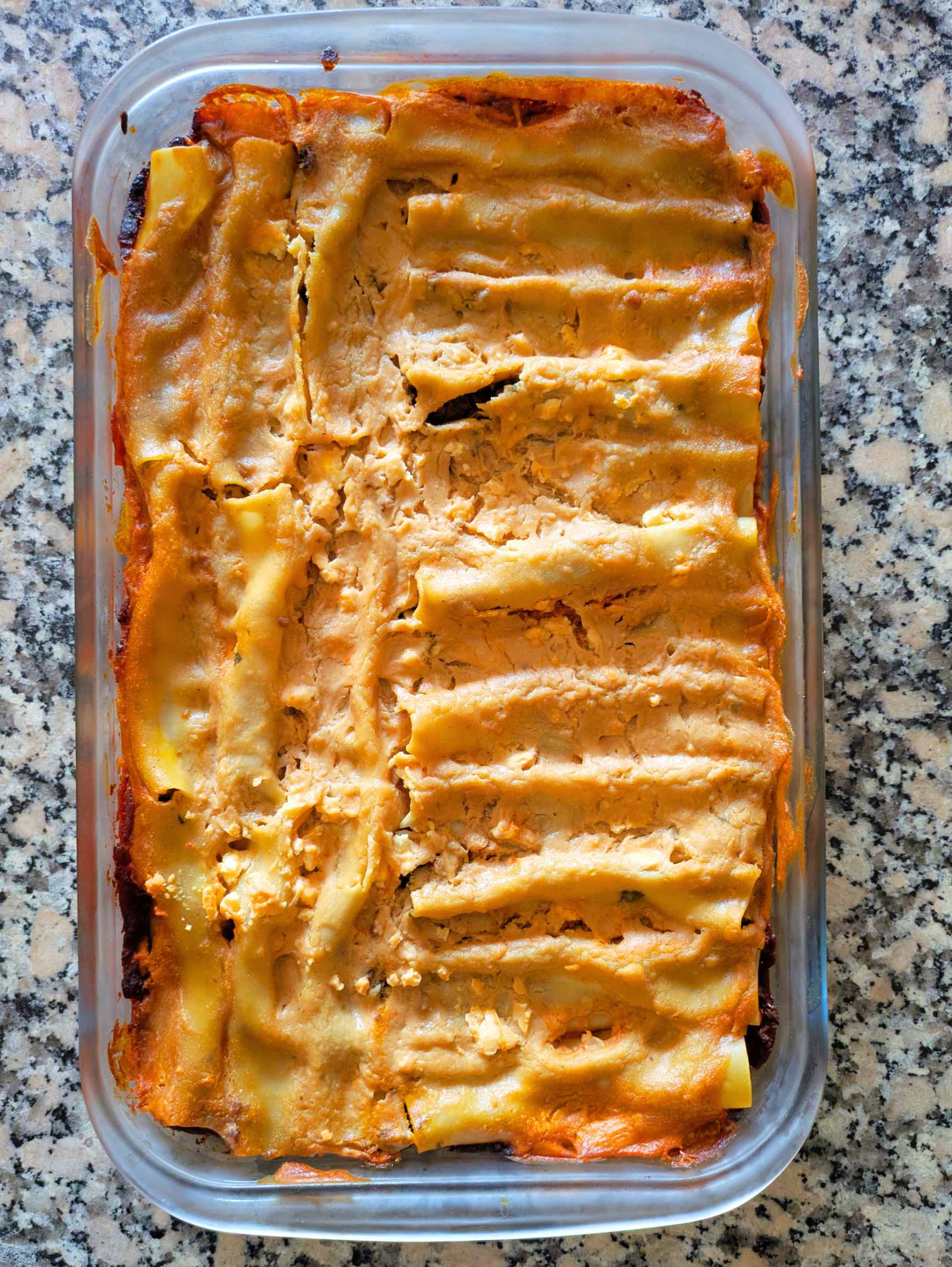 Cannelloni 8 Vegan Cannelloni with Soya, Spinach & Pistachio — with Serriana Olive Oil - baked